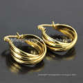 Round gold earrings designs,stainless steel circle hoop earrings